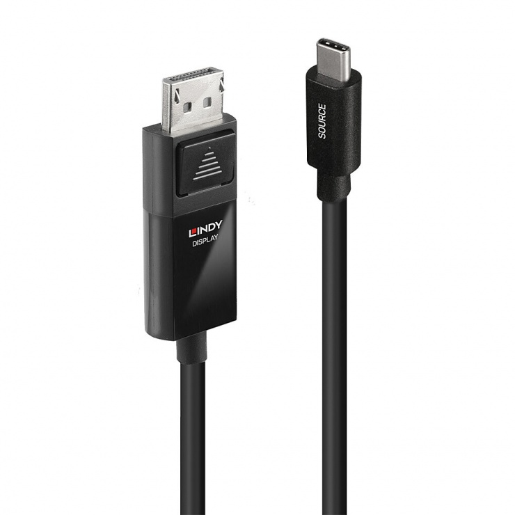 Cablu USB-C la DisplayPort 8K, 3m, Lindy