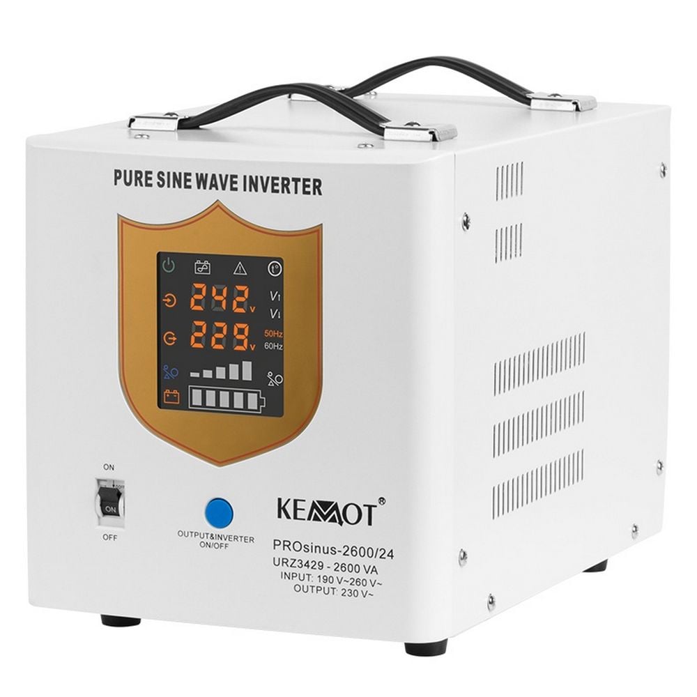 UPS Kemot Sinus Pur 2600VA - Protecție Centrală
