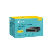 Switch TP-Link LS105GP 5 Porturi Gigabit 4x PoE+ 65W - imagine 4
