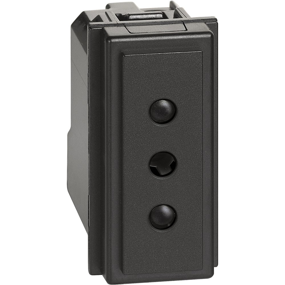 Priza 2P+T 10A Bticino Living Now, Negru