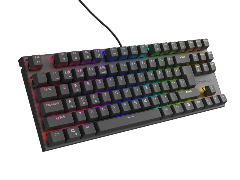 Tastatura Gaming Mecanica Genesis Thor 303 TKL RGB Outemu Red