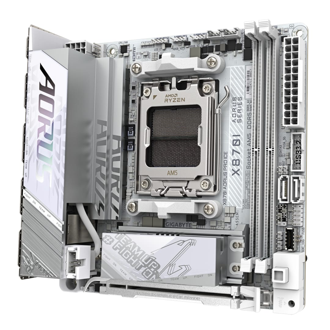Placă de bază Gigabyte X870I AORUS PRO ICE AM5 Mini-ITX - imagine 4