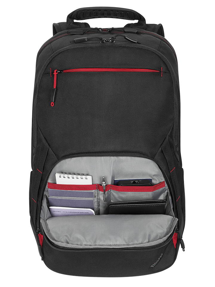 Rucsac Lenovo 15.6 inch Negru - Compartimente Protective - imagine 4
