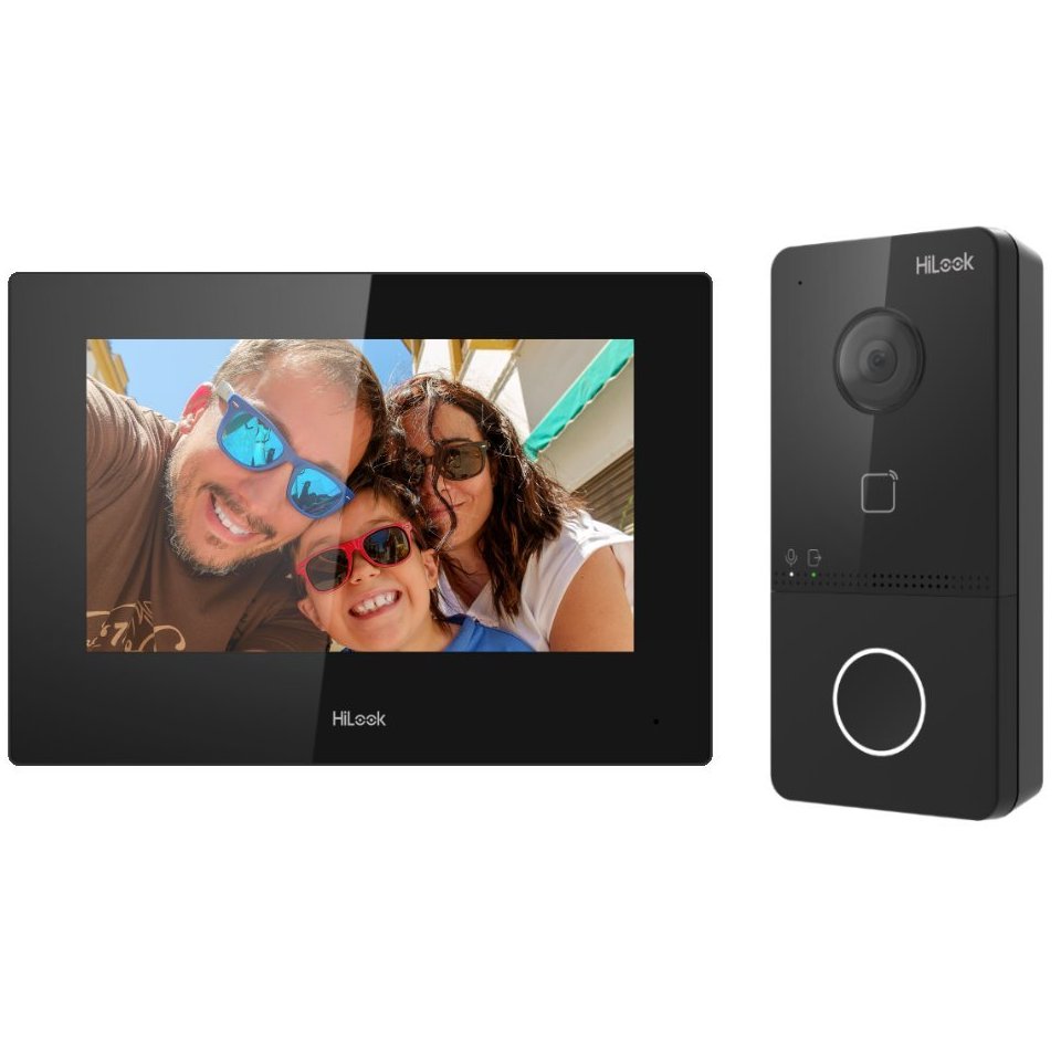 Kit Videointerfon Hikvision HiLook 2MP, PoE