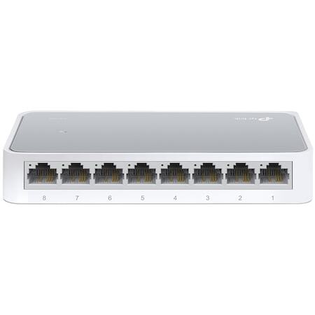 Switch TP-LINK TL-SF1008D 8 Porturi Fast Ethernet - imagine 3