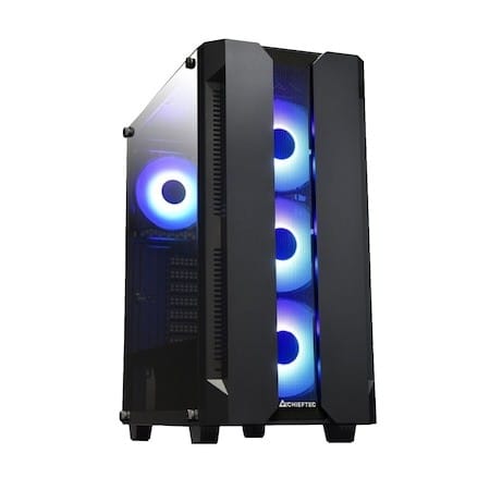 Carcasă Gaming Chieftec Hunter GS-01B-OP Mid Tower ATX RGB - imagine 11