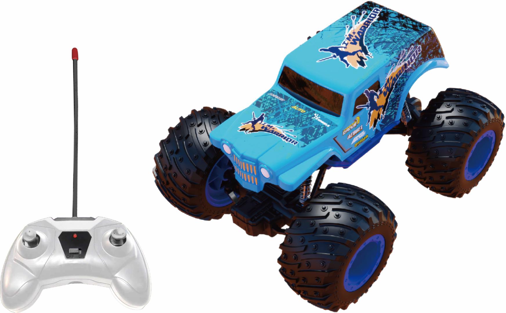 Masinuta Telecomanda Camion Beast Runners 1/24 Albastru