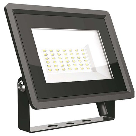 Reflector LED 30W V-TAC, IP65, Negru