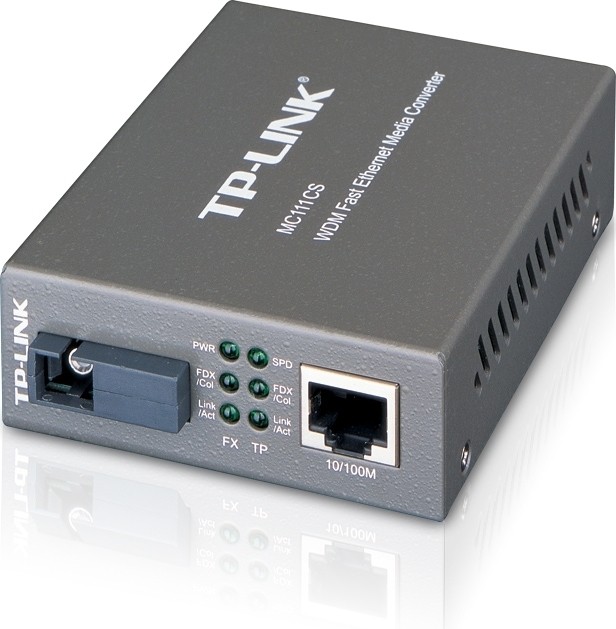 Media Convertor TP-LINK MC111CS Fibră Optică 20km