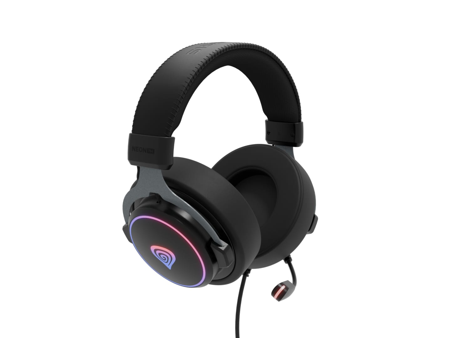 Casti Gaming Genesis Neon 764 7.1 Surround USB RGB - imagine 4