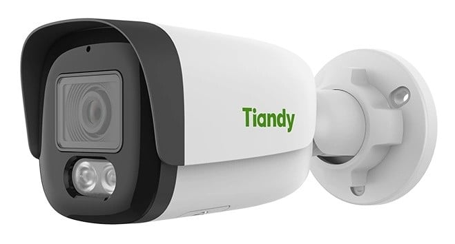 Cameră IP Tiandy 2MP Exterior, IR 50m, PoE, IP67, AI