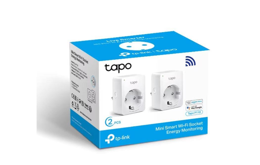 Priză Inteligentă TP-Link Tapo P110 (2 bucăți) - Monitorizare Consum - imagine 4