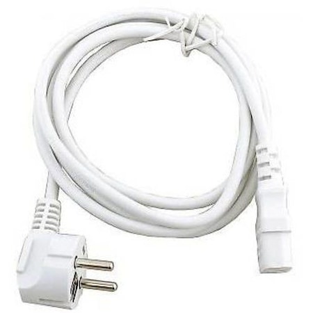 Cablu Alimentare Gembird 1.8m Schuko-C13 VDE Alb