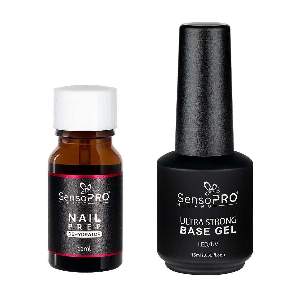 Set Prep & Base Gel SensoPRO | Manichiură Rezistentă