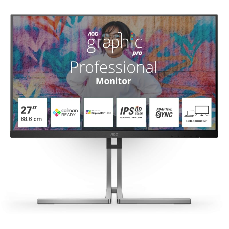 Monitor AOC Q27U3CV 27 IPS WQHD USB-C 96W