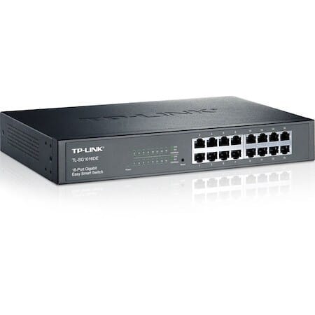 Switch TP-Link TL-SG1016DE 16 Porturi Gigabit Easy Smart - imagine 4