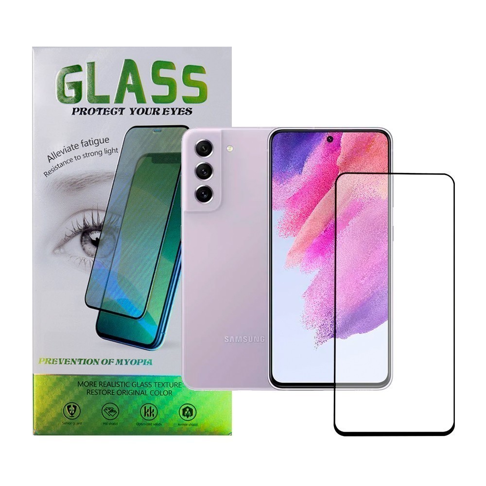 Folie Sticla Spacer Samsung Galaxy S21 FE 9H Anti-Amprenta