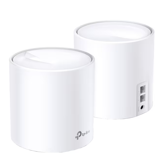 TP-Link DECO X10 Mesh Wi-Fi 6 AX1500 - 2 Unități, Acoperire Completă
