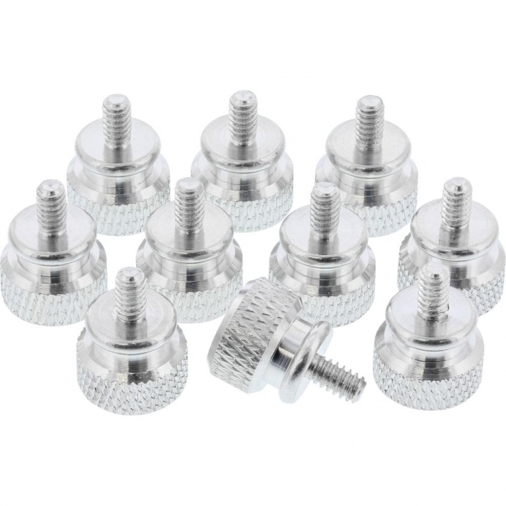 Set 10 Suruburi Aluminiu PC InLine 77770