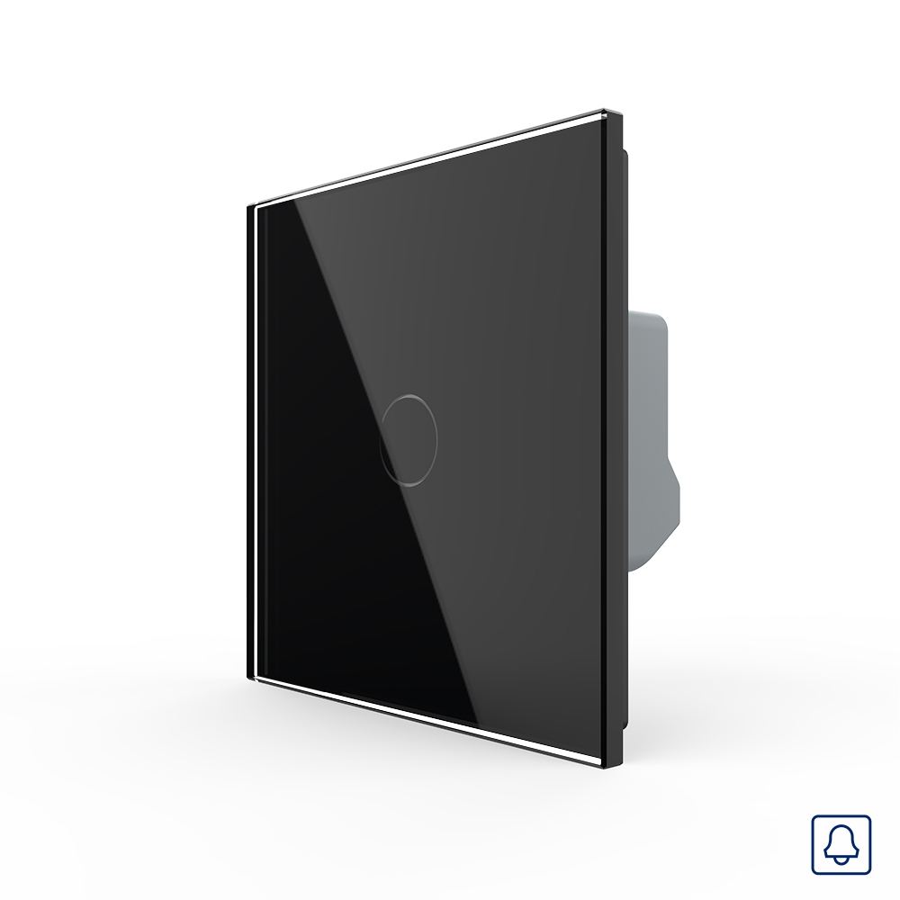 Buton Sonerie Touch LIVOLO, Sticlă, Design Modern - imagine 5