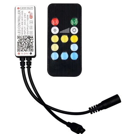 Controller WiFi Banda LED V-TAC, 3IN1, Control Simplu