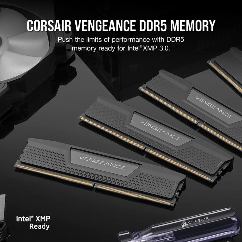 Memorie RAM CORSAIR Vengeance 32GB DDR5 6000MHz CL36 Kit 2 module - imagine 10