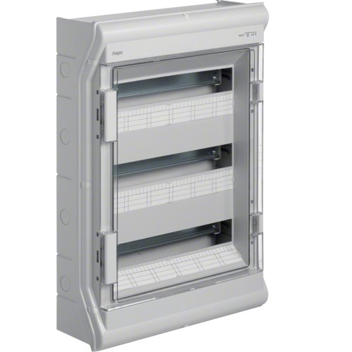 Tablou Vector Hager VE318L IP54/65, 54 Modul
