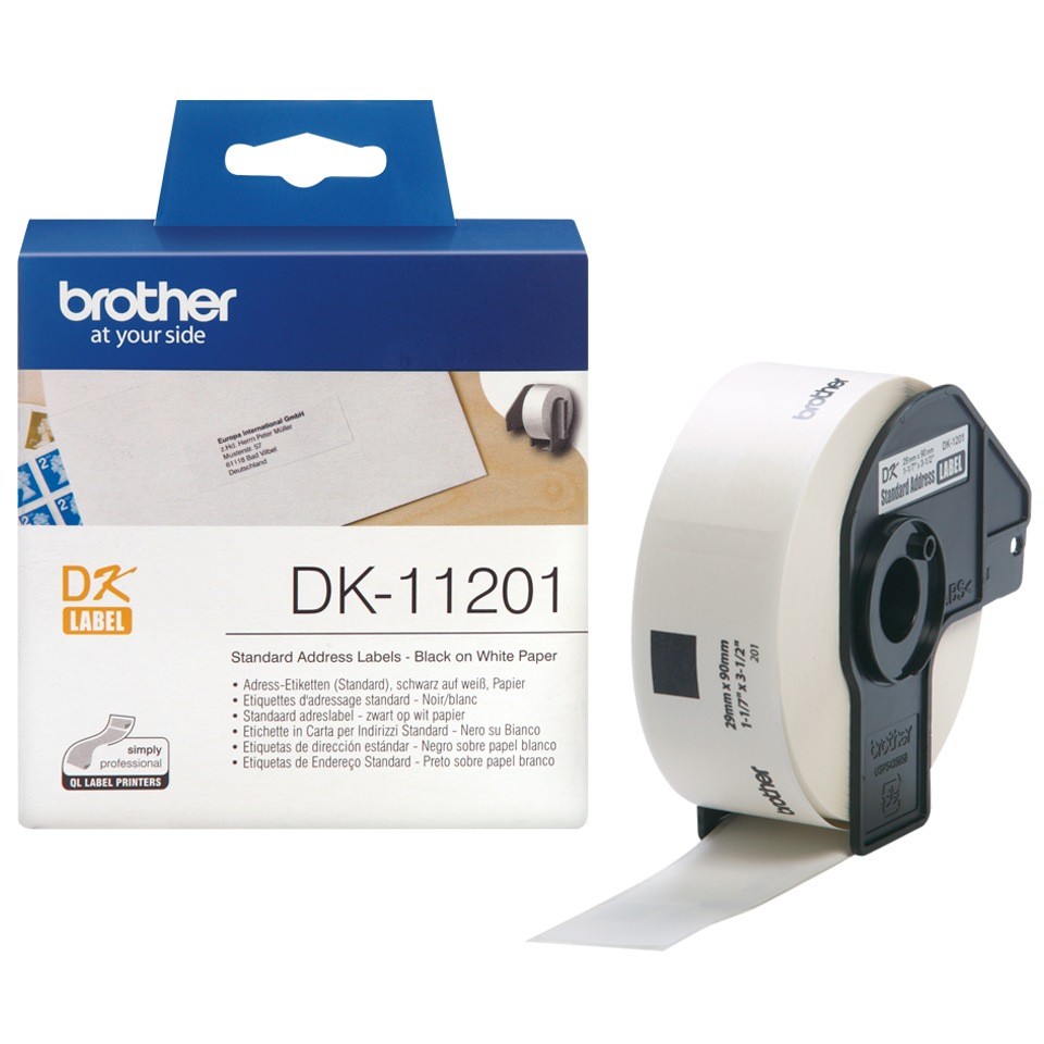 Banda Continua Hartie Brother DK11201 29mm x 90mm Originala