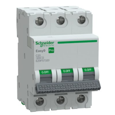 Întreruptor automat Schneider Easy9 Pro 3P 20A EZ9F57320