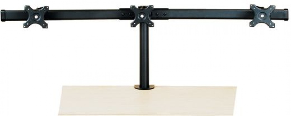 Suport 3 Monitoare Value VESA, Brat ajustabil