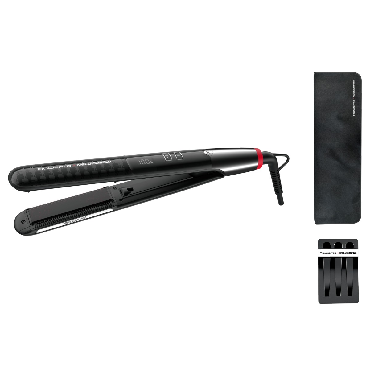 Placă Păr Rowenta x Karl Lagerfeld cu Keratin