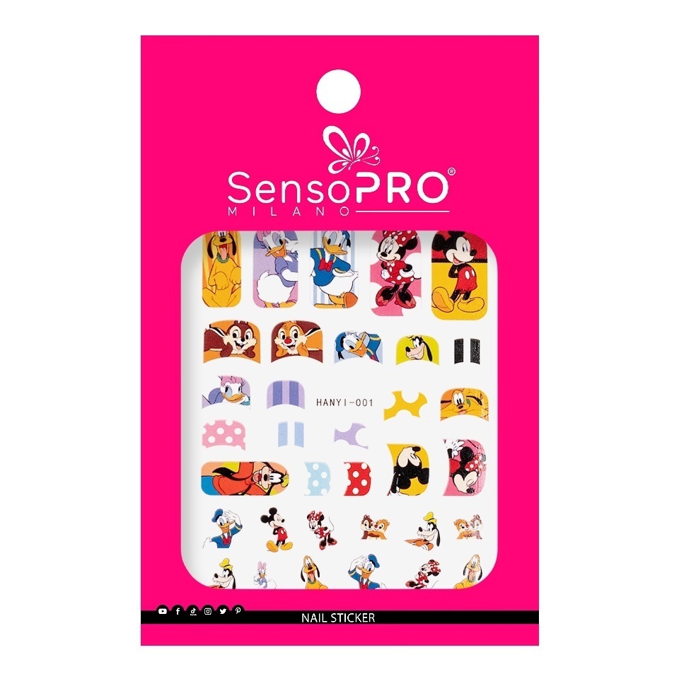 Abtibild Unghii SensoPRO Happy Friends