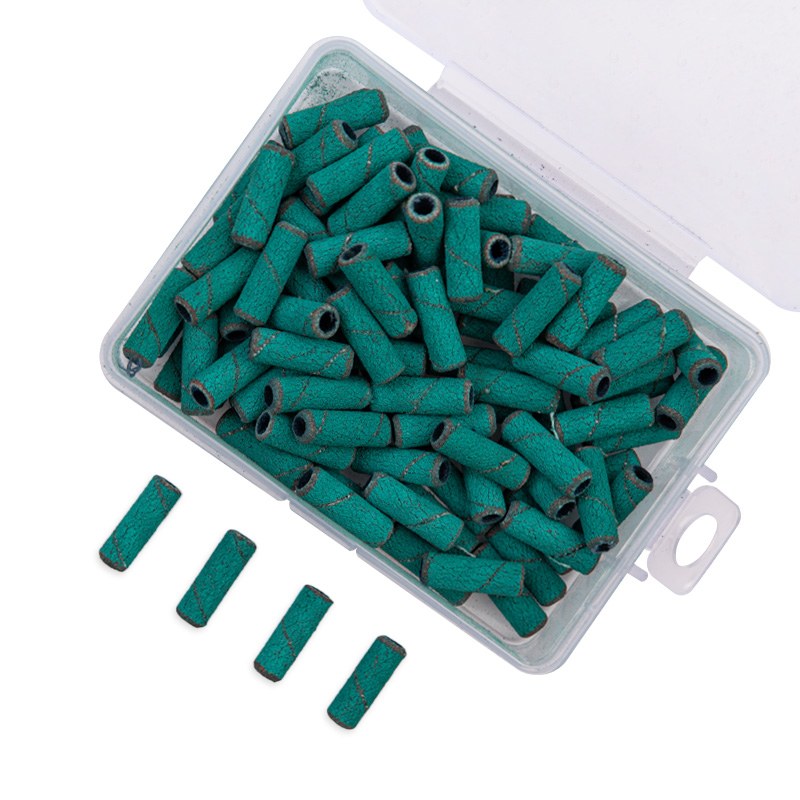 Set 100 Banda Pila Mini 180 Nailshop