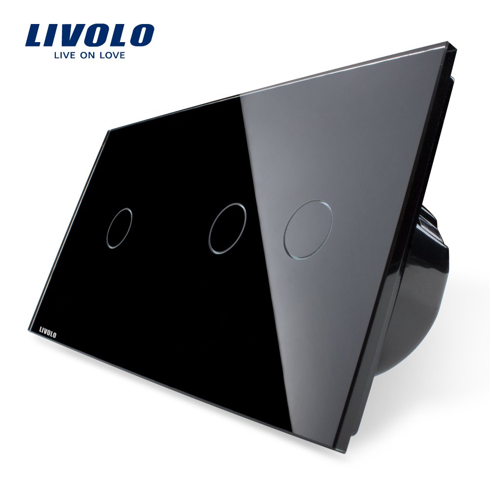 Intrerupator Touch Livolo Sticla Simplu si Dublu - imagine 5
