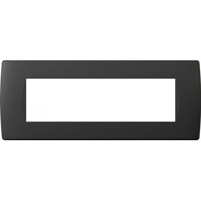 Rama Modulară 7M TEM Negru, Design Soft