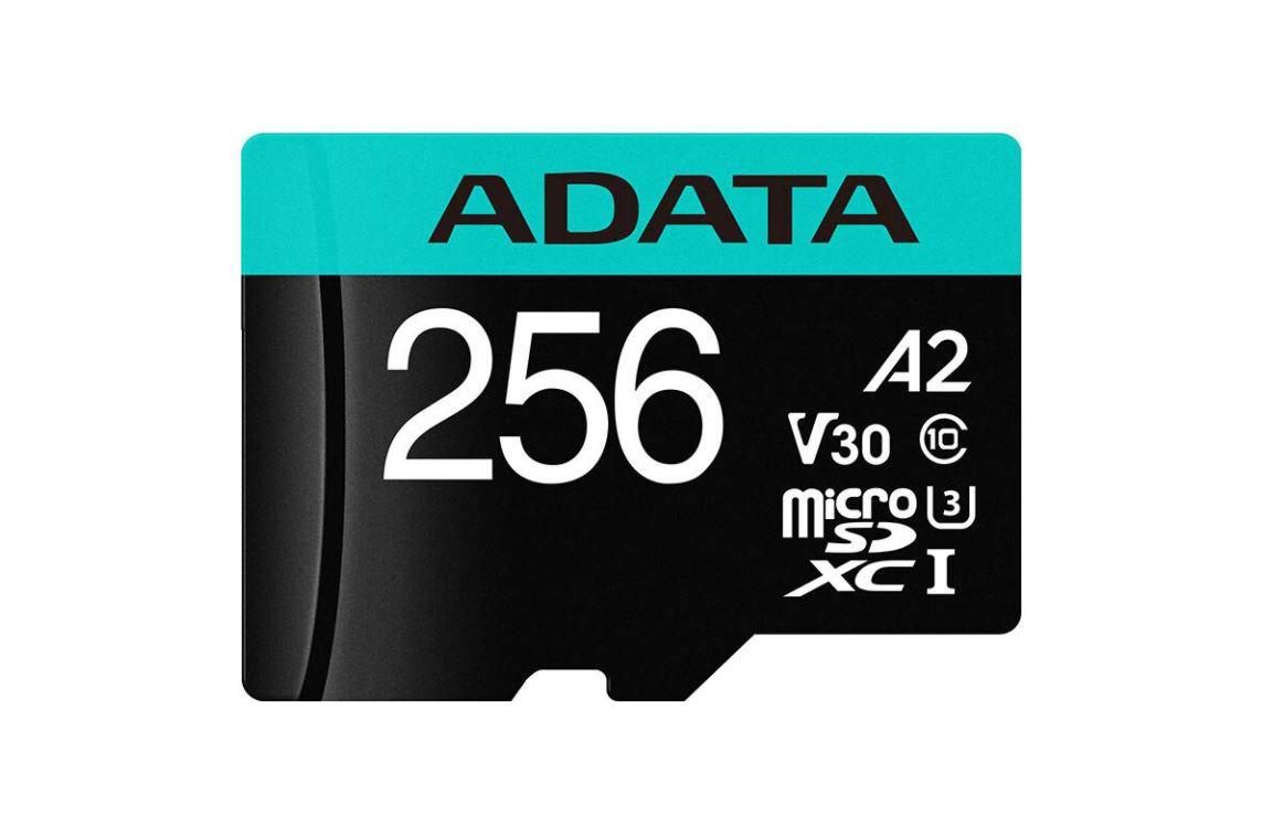 Card MicroSD ADATA 256GB Class 10 cu Adaptor SD - imagine 2