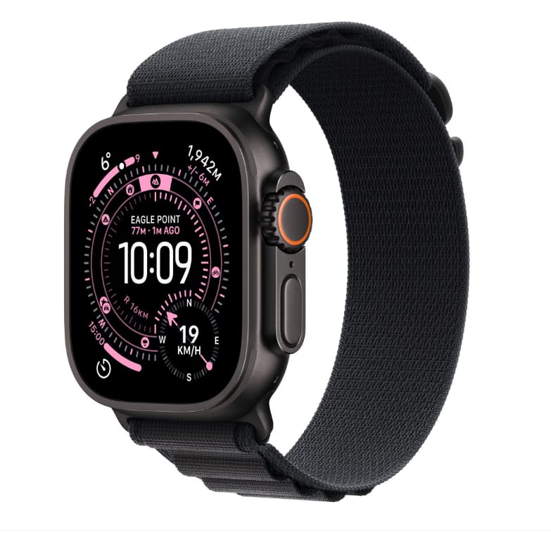 Apple Watch Ultra 3 GPS+Cellular 49mm Titan Negru - imagine 3