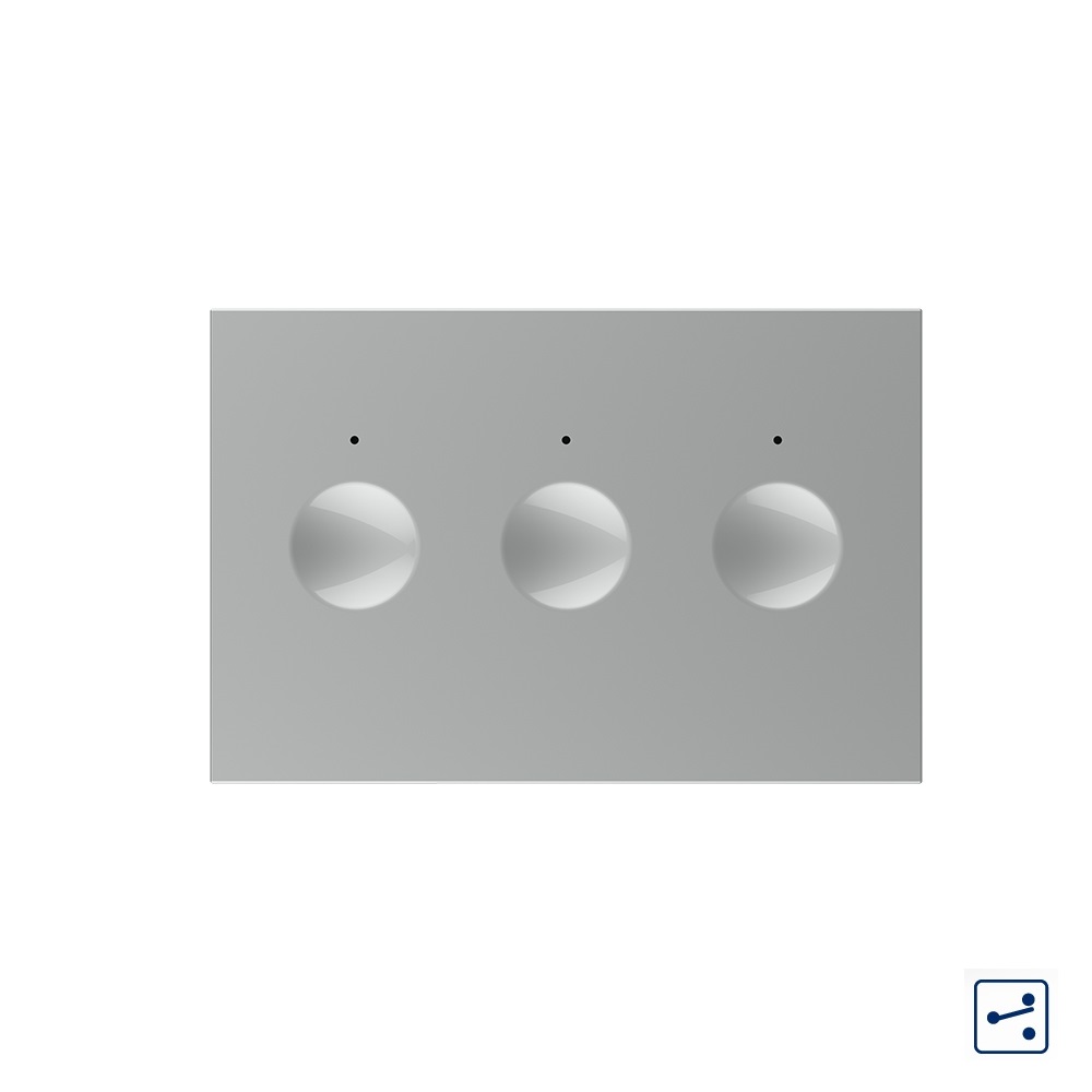 Modul touch Livolo triplu, standard Italian - imagine 11