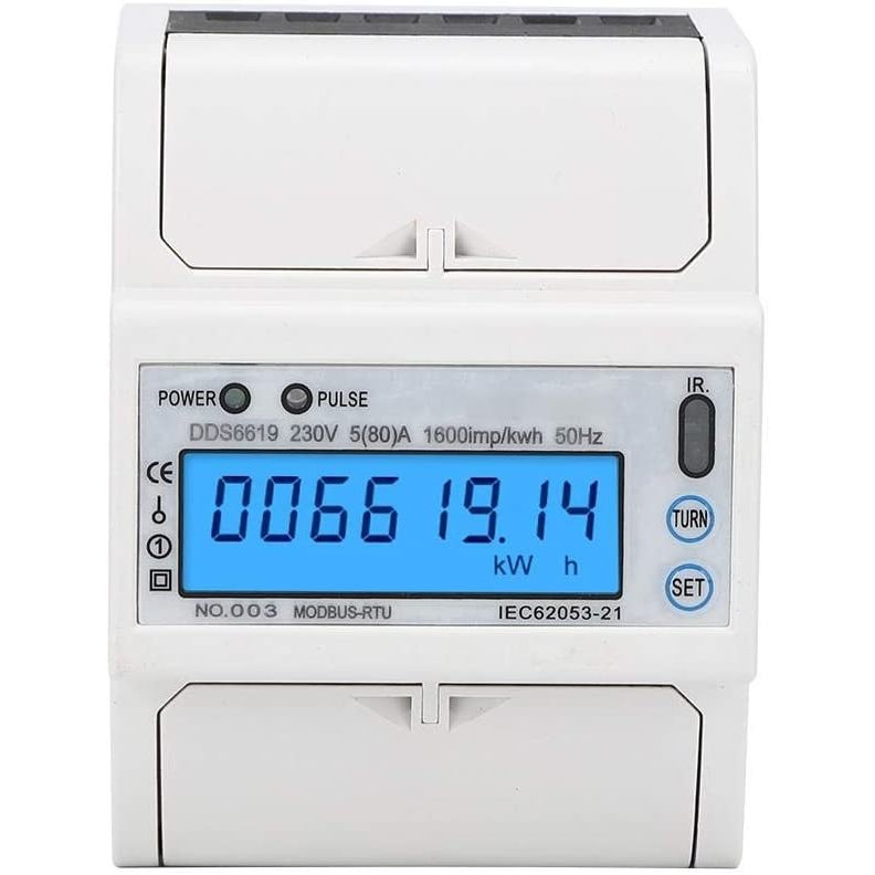 Contor Monofazat Sinotimer DDS6619-014, Ecran LED