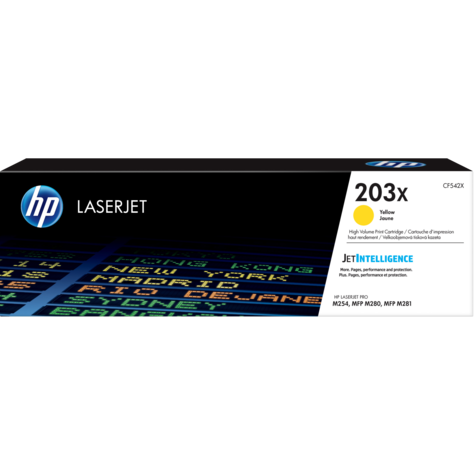 Toner Original HP Yellow 203X CF542X - 2.500 pagini
