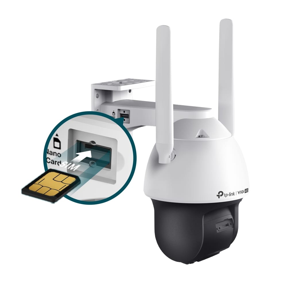 Camera IP 4G Wi-Fi TP-Link VIGI C540-4G 4MP Pan/Tilt - imagine 3