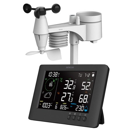 Stație Meteo Profesională WiFi 7 în 1 Sencor S-SWS10500WIF