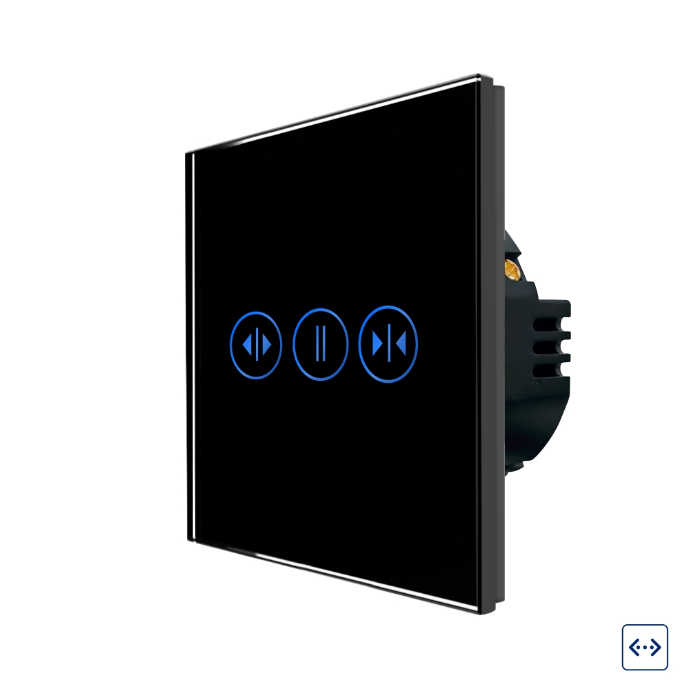 Intrerupator Wi-Fi Draperie Touch LUXION, Sticla - imagine 5