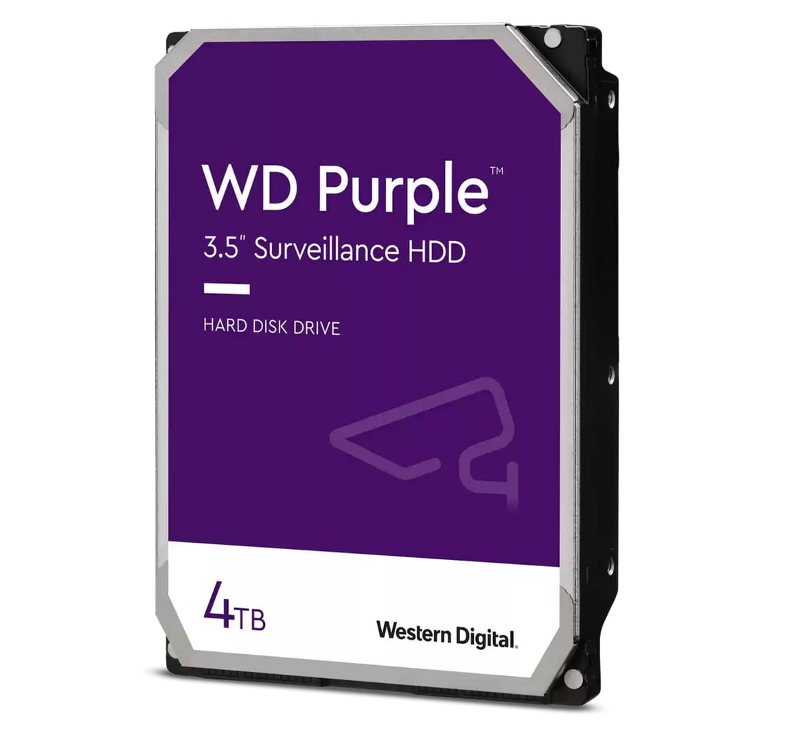 HDD WD Purple 4TB pentru Supraveghere 24/7