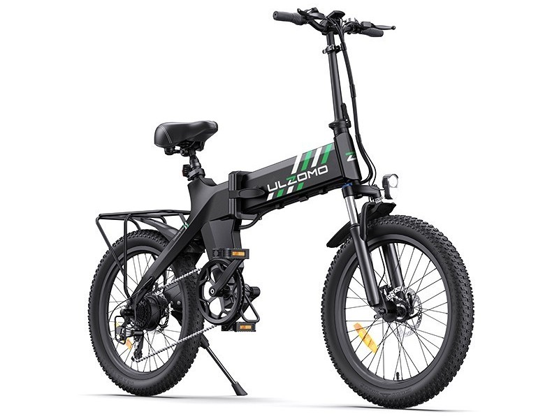 Ulzomo ULZR20-BK Bicicletă Electrică Pliabilă