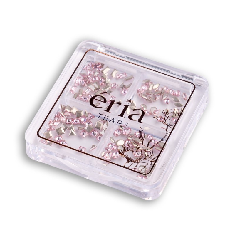 Éria Tears Light Rose - Cristale Nailshop 160 buc