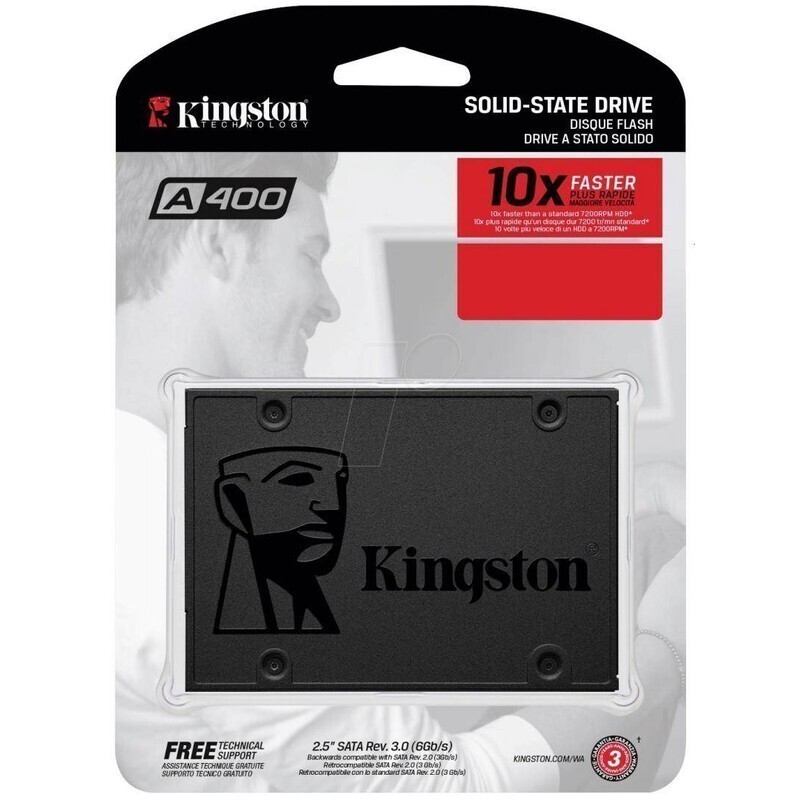 SSD Kingston A400 480GB SATA III - Performanta Superioara - imagine 2