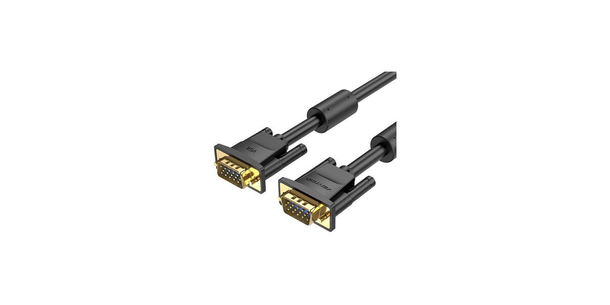 Cablu VGA VENTION 3m Full HD 1080p - Conexiune Stabilă - imagine 2
