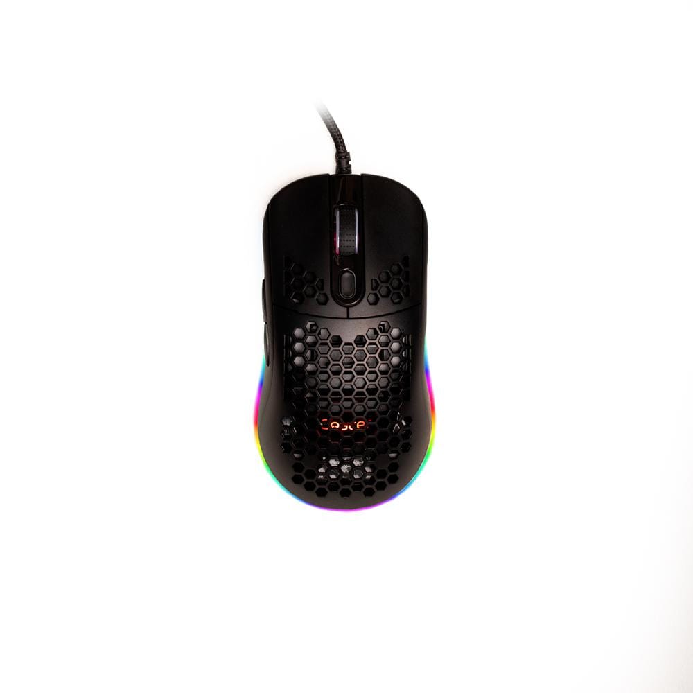 Mouse Gaming Spacer SPGM-ALIEN-LIGHT Negru 6400 DPI RGB - imagine 3