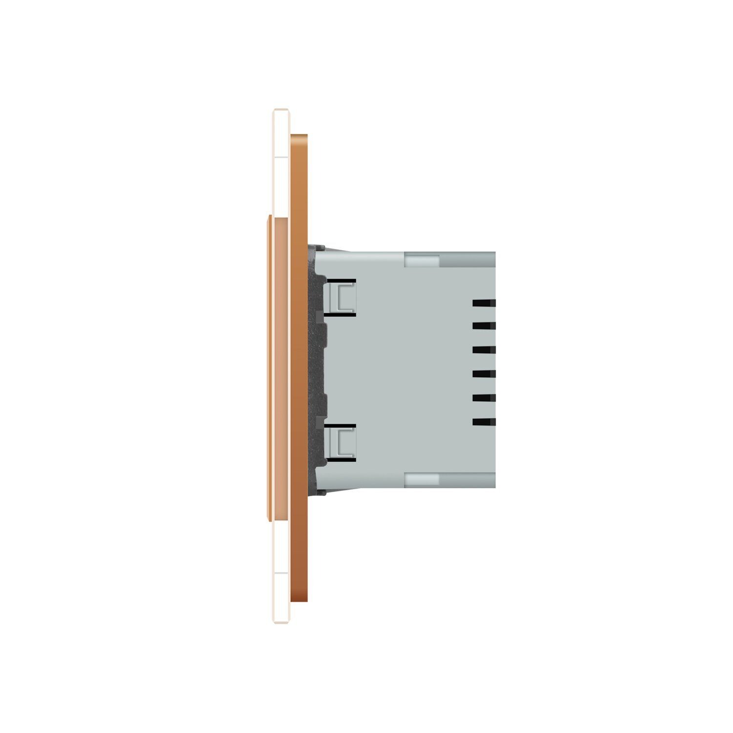 Lampă Veghe LED Livolo, Sticlă și Iluminare Caldă - imagine 11